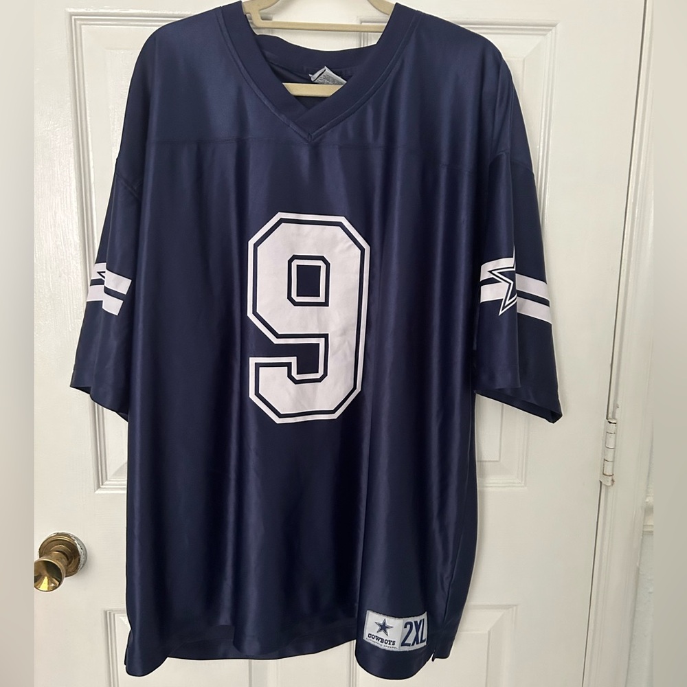 Dallas Cowboys Navy Jersey with Number 9